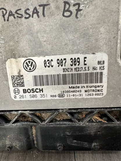 03C907309E Motorsteuergerät für VW Passat B7