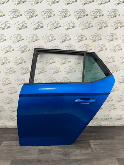 Door Rear Left Skoda Fabia III 6V Model Color LF5W
