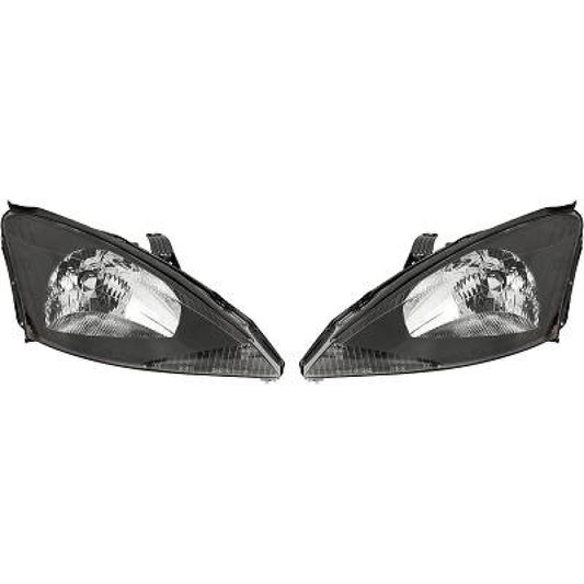 nan SCHEINWERFER SET   FOCUS, 98-01          H4 SCHWARZ, 1415085