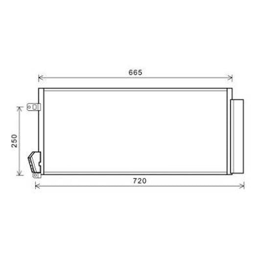 51838048 KONDENSATOR FIAT DOBLO 01/2010 DCC1634