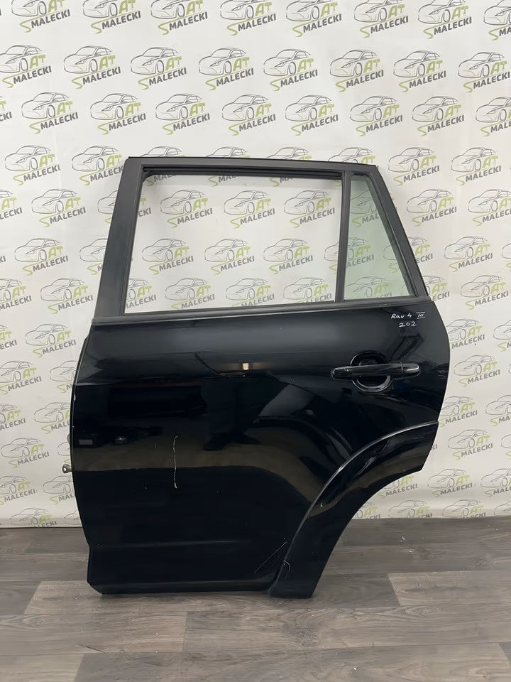 Door Rear Left Toyota RAV 4 III Model Color 202 Black