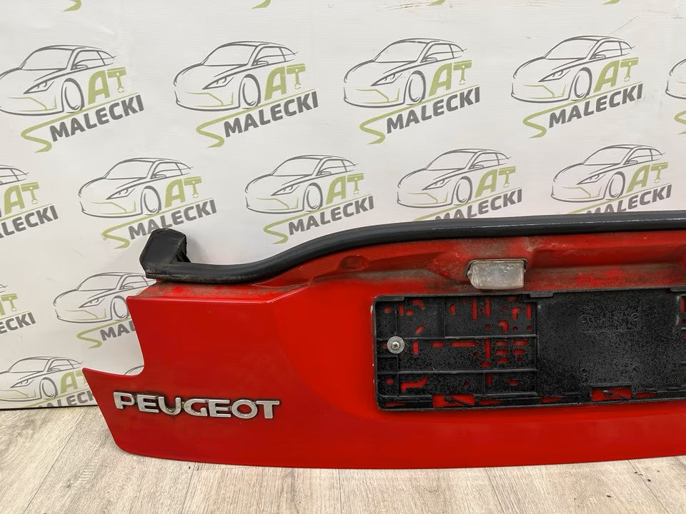 Tailgate Lower Peugeot 206 CC Models Color KKN Red