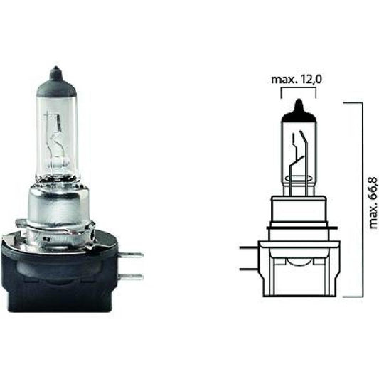 nan H11B 12V 55W PGJY19-2 H11B Glühlampe     Halogen LID10039