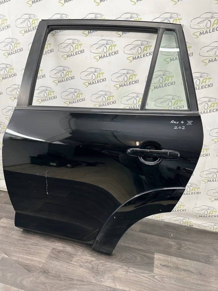 Door Rear Left Toyota RAV 4 III Model Color 202 Black