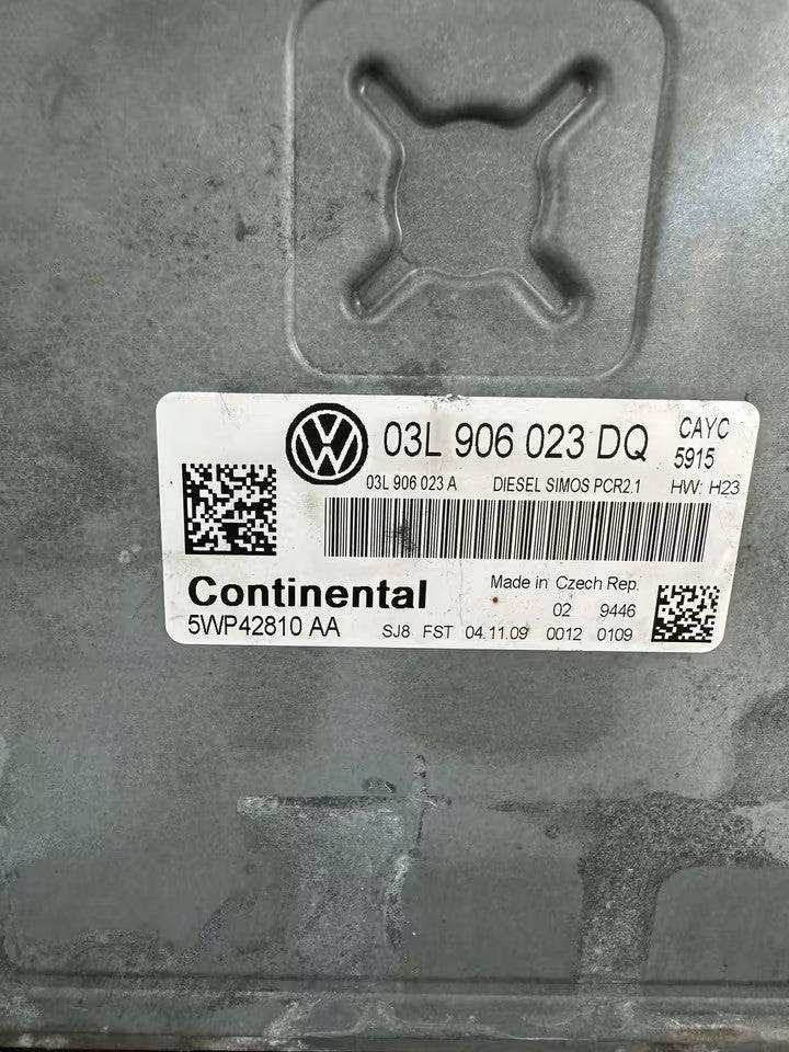 03L906023DQ Motorsteuergerät ECU Vw Golf VI 6 5K 1,6 TDI 105 CAY