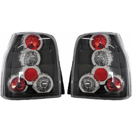 nan DESIGNRÜCKLAMP. SET  LUPO, 97-00     KLARGLAS/SCHWARZ 2208295