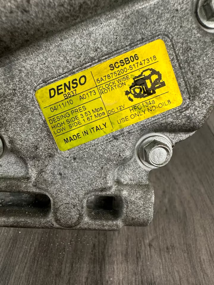 5A7875200 Klimakompressor Kompressor Ford Ka Ru8 1,2 08-16Bj