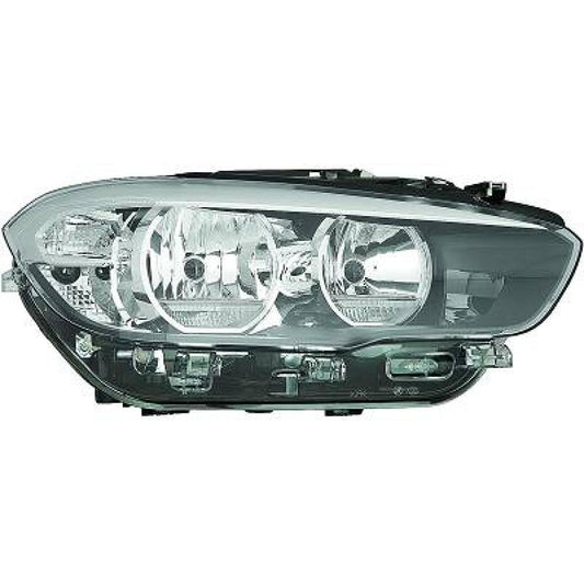 63117358391 SCHEINWERFER LI.  F20/F21, 15-20           MIT MOTOR, 1281183