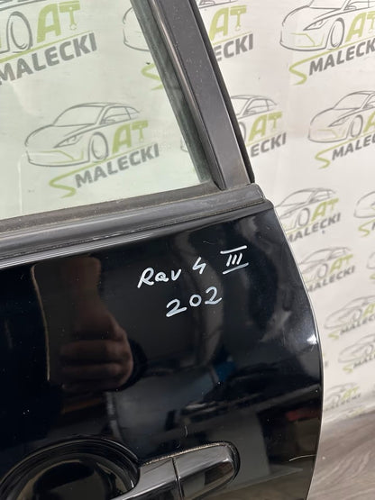 Door Rear Left Toyota RAV 4 III Model Color 202 Black