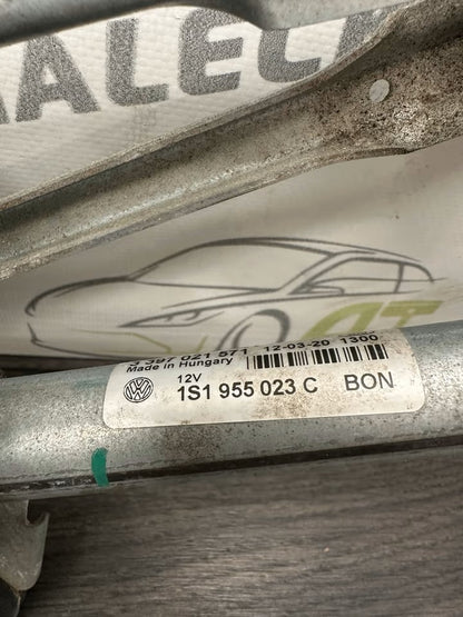 Wiper motor including linkage Vw Up Seat Mii Skoda Citigo 6R1955119