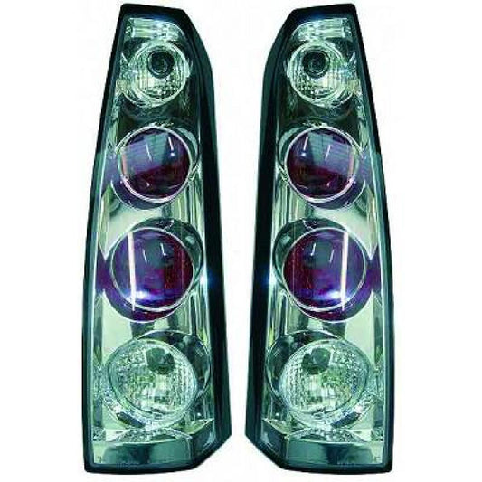 nan DESIGNRÜCKLAMP.SET MERIVA, 03-10       KLARGLAS/CHROM 1875195
