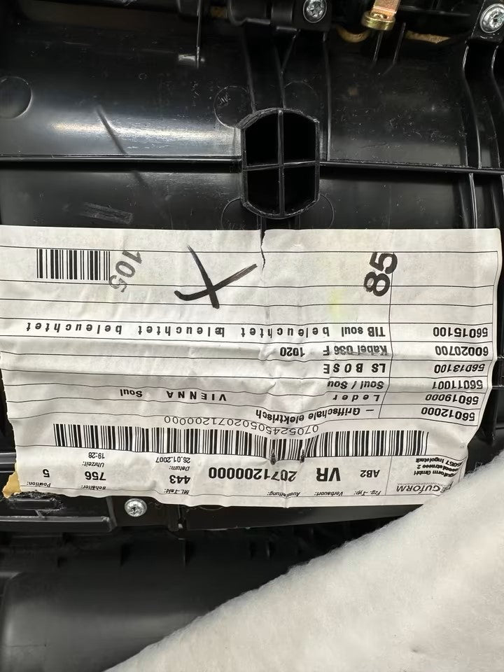 Türverkleidung Türpappe Vorne Rechts BOSE Leder Audi A3 8P 8P4867