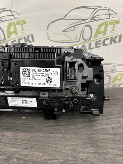DEFEKT Virtual Tacho Kombiinstrument Digital Vw Polo 2G Modell 2G0920320