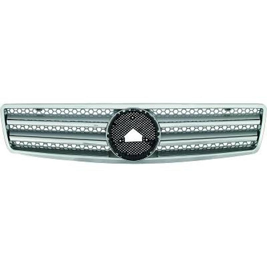 KÜHLERGRILL KPL.  DB W129, 89-98         CHROM/SILBER 1609341