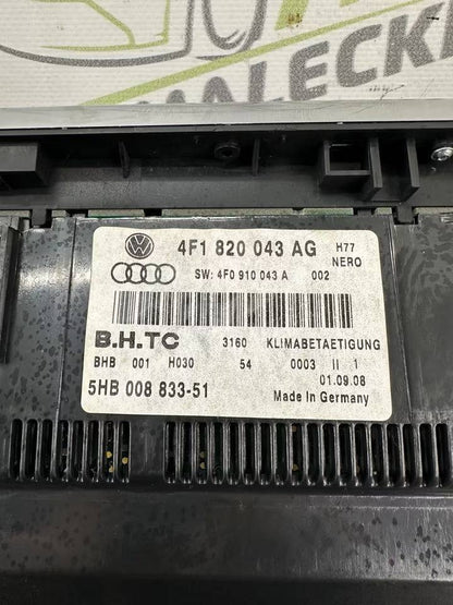 4F1820043AG Klimabedienteil Klimaregler Audi A6 4F C6 Modell 2008