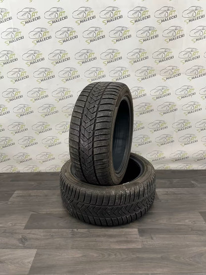225 45 R17 winter tires 2 pieces Pirelli 5mm 3419 used