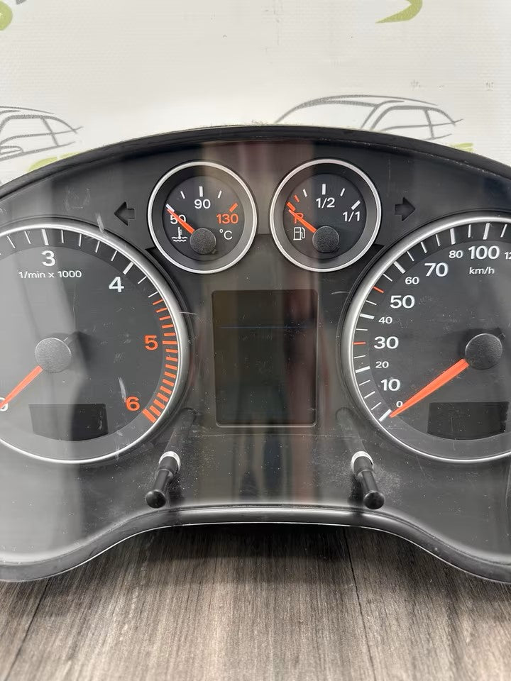 8P0920931 Tacho Kombiinstrument Audi A3 8P 2,0 Tdi 2007Bj