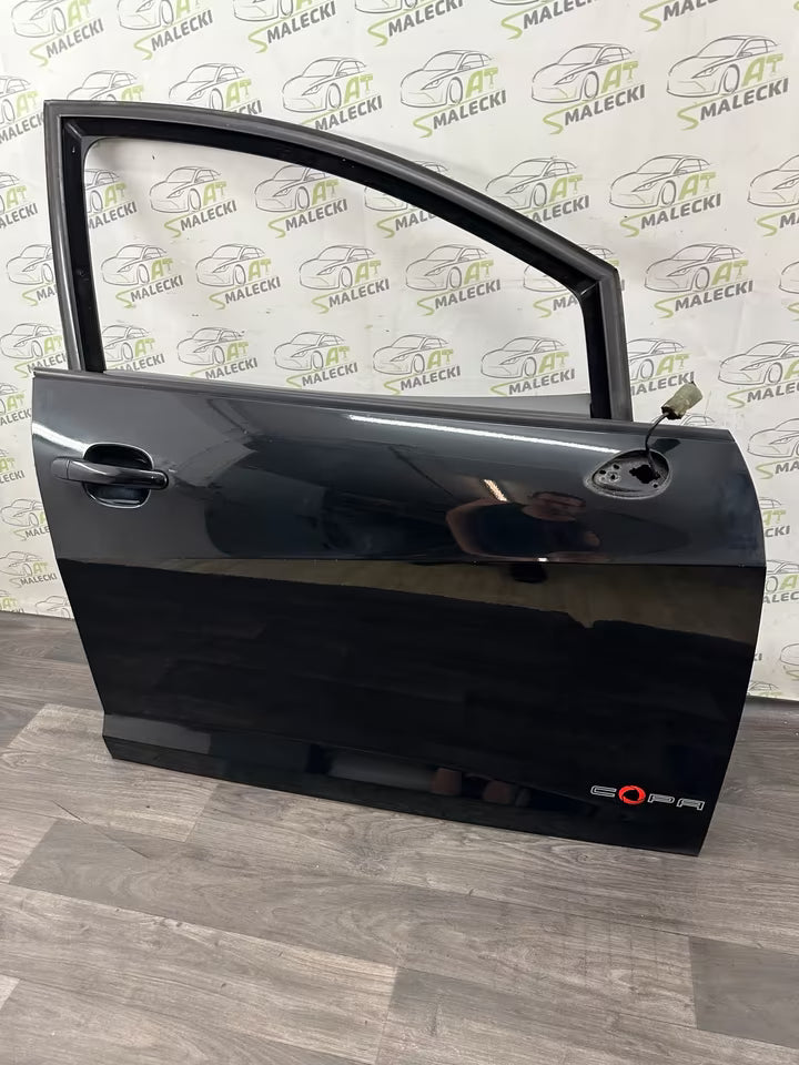 Türe Tür Vorne Rechts Seat Ibiza 6J Modelle LZ9Y schwarz