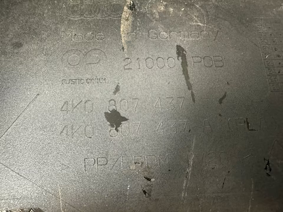 Stoßstange Vorne Kühlergrill Grill Audi A6 4K C8 4K0807437