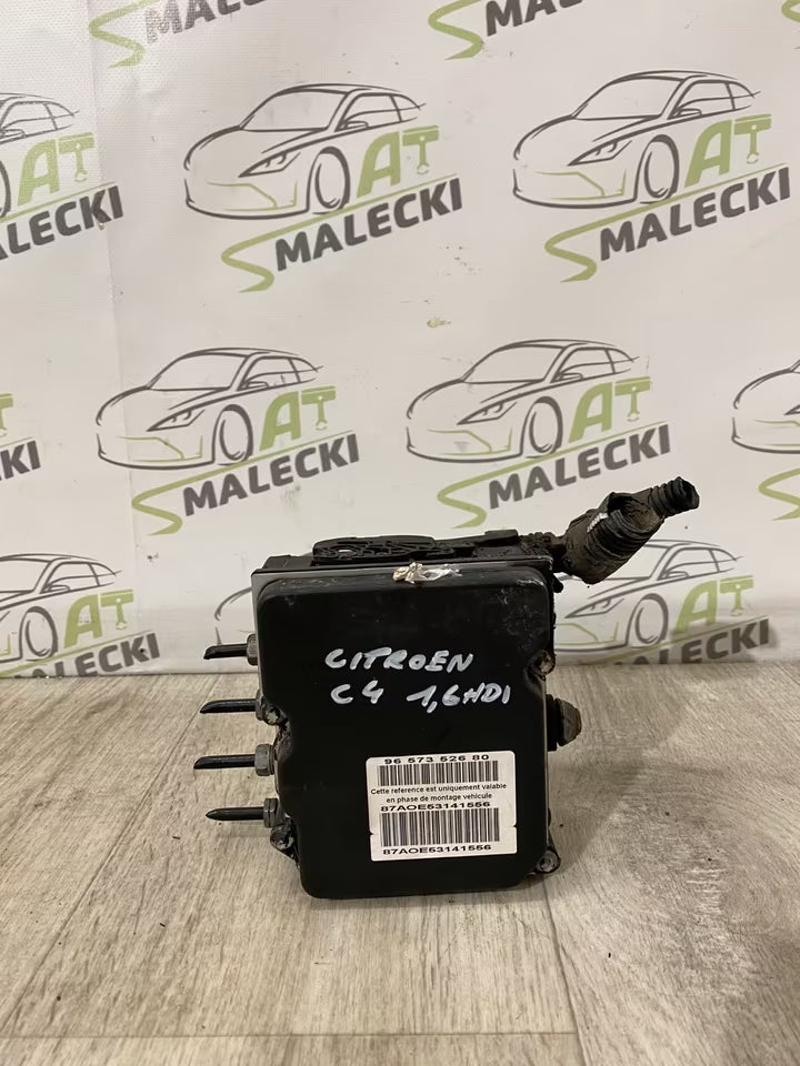 ABS Steuergerät Hydraulik Block Citroën C4 Modelle 9657352680