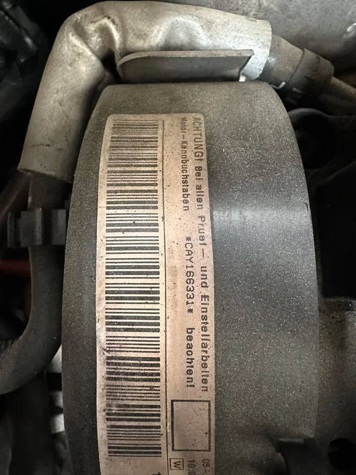 CAY CAYC Motor 1,6 Tdi 77Kw 105Ps Motor Komplett gebraucht
