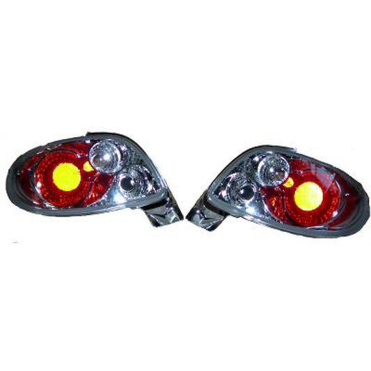 nan DESIGNRÜCKLAMP.SET 206 CC, 98-05         KLARGL/CHROM 4225395