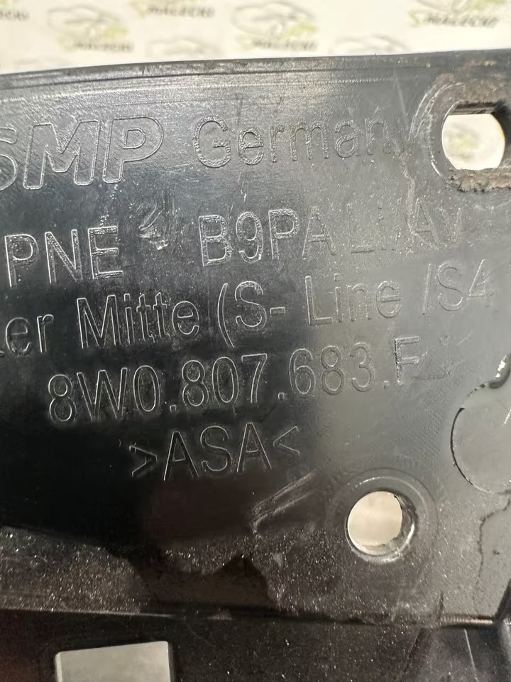 8W0807683F Stoßstangen Gitter Vorne für Audi A4 B9