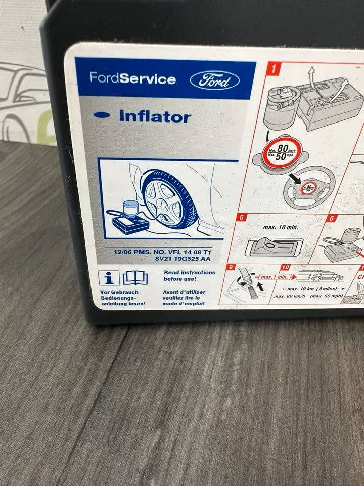 8V21-19G525-AA Pannenset Liftkompressor Ford Fiesta MK7 Ja8 Model