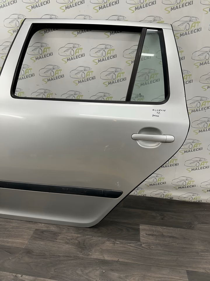 Door Rear Left Skoda Octavia 1Z Models Color 9102 Met
