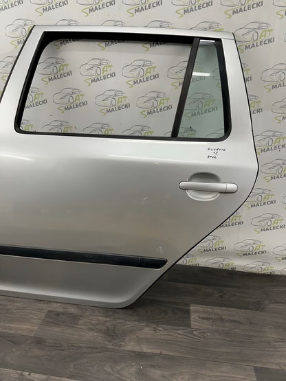 Door Rear Left Skoda Octavia 1Z Models Color 9102 Met