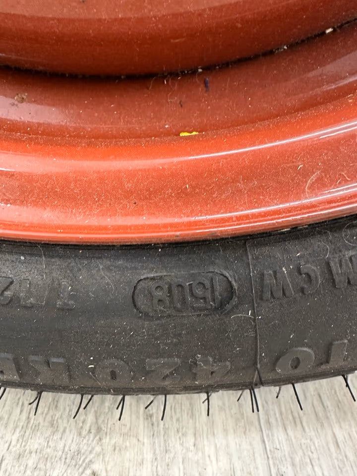 Notrad Reserverad Opel Agila B Modelle 125/70R15 95M
