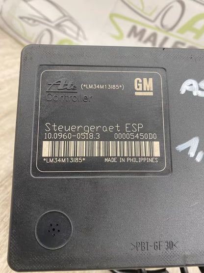 ABS Block Hydraulik Block Opel Astra H Modelle 1,6 B 13157578