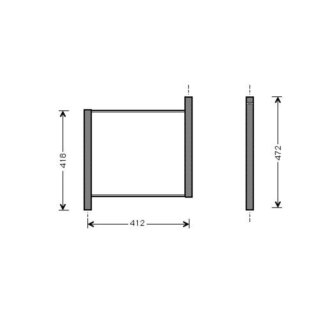 Q0003428V006000000 Kühler Motorkühlung für SMART FORTWO 07/1998 DCM2304