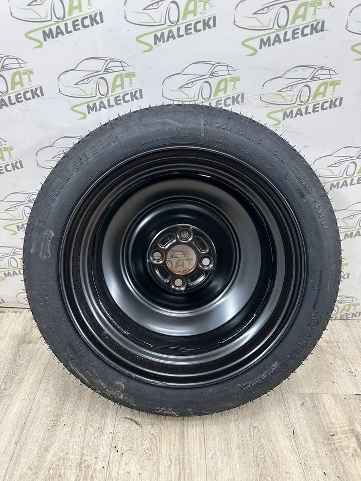 Notrad Reserverad Opel Agila B Modelle 125/70R15 95M