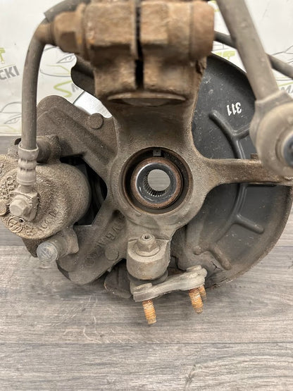 Steering knuckle strut wheel hub right VW Polo 6R model 1.2 CGP