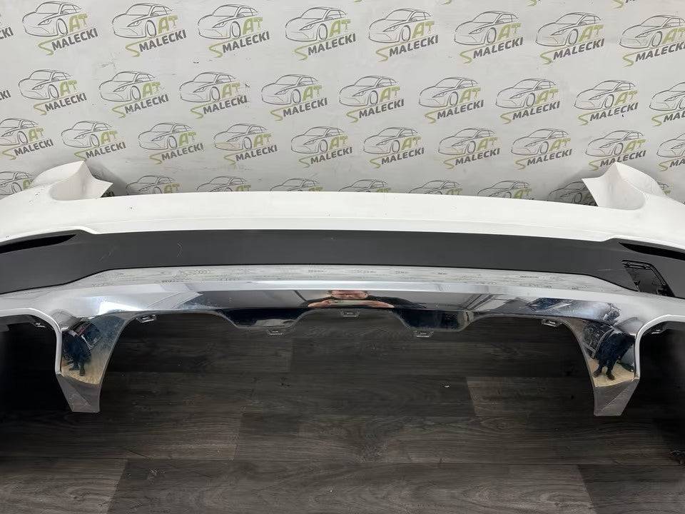 A2538858502 Stoßstange Hinten Mercedes GLC A253 Modell Weiß Chrom