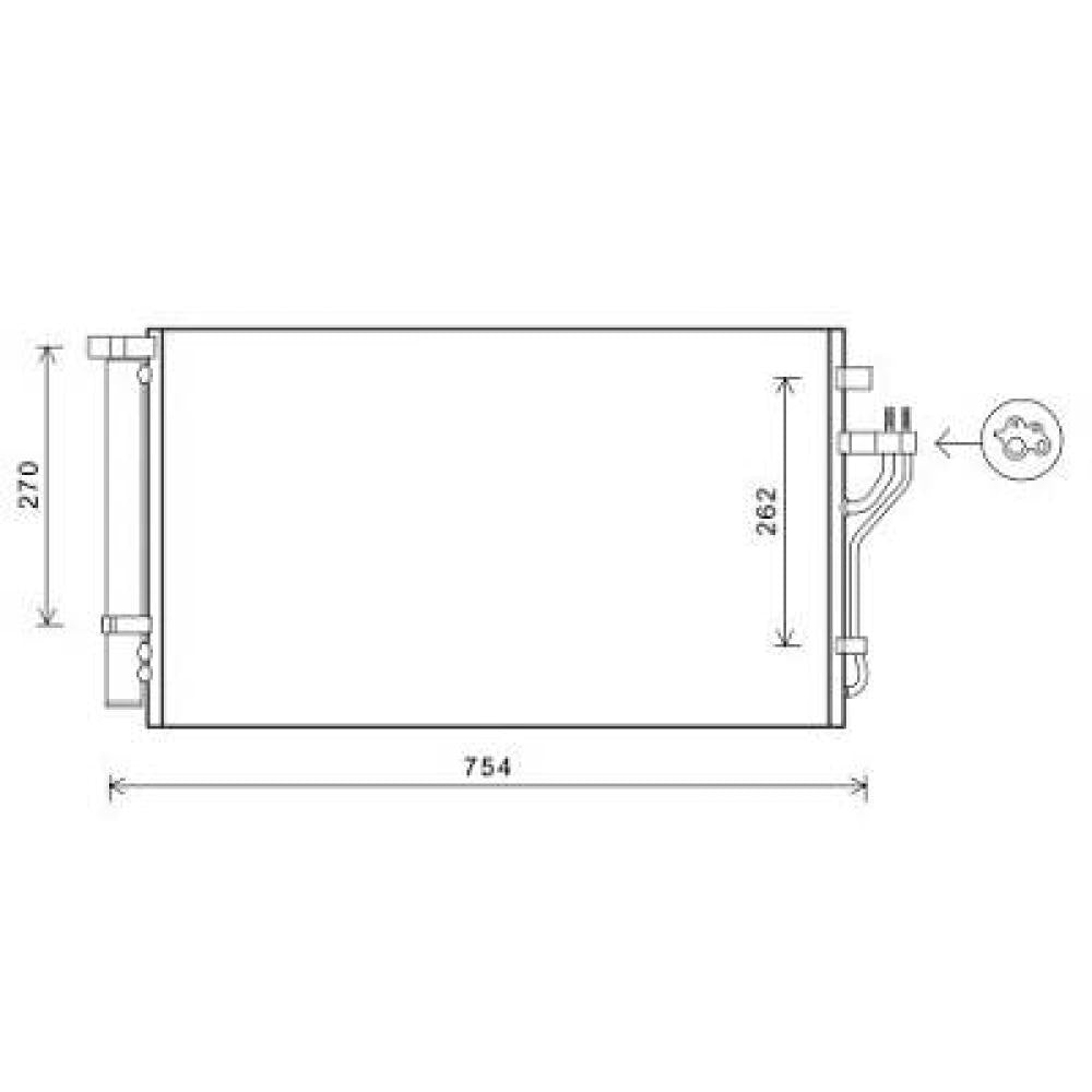 976062Y500 KONDENSATOR  KIA SPORTAGE, Sep 18 DCC1914