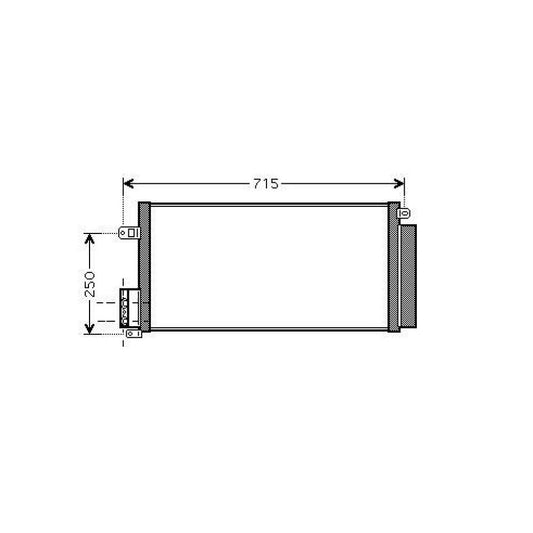 51822958 KONDENSATOR Opel Corsa D Diesel DCC1624