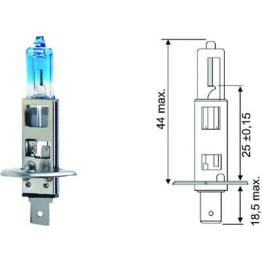 83931521 H1 12V 55W P14,5s H1 Glühlampe Xenon Look LID10014