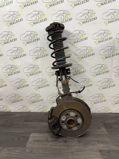 Steering knuckle wheel hub suspension strut complete Vw Polo 9N 9N3 1.4 petrol