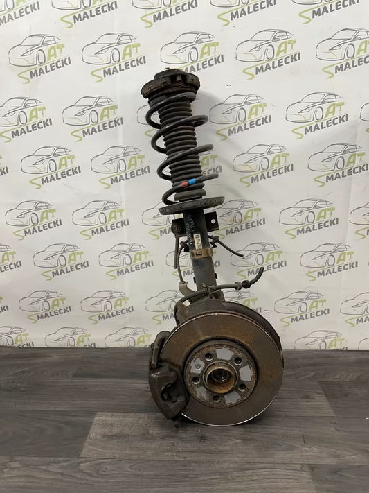 Steering knuckle wheel hub suspension strut complete Vw Polo 9N 9N3 1.4 petrol