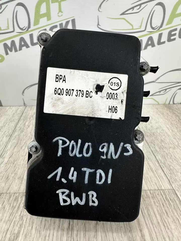 6Q0907379BC 6Q0614117AJ ABS Block Vw Polo 9N 1,4 TDI