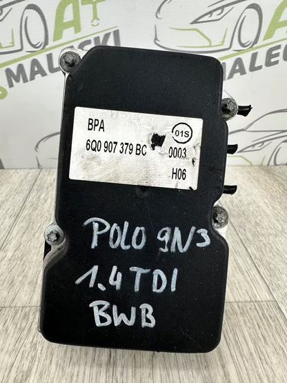 6Q0907379BC 6Q0614117AJ ABS Block Vw Polo 9N 1,4 TDI