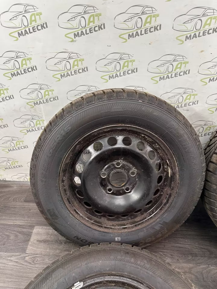 195 65 R15 Kompletträder 7mm DOT 2124 Vw Audi Seat Skoda 5x112