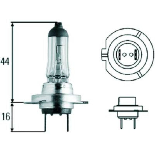 14145090 H7 12V 55W PX26d H7 Glühlampe LID10018