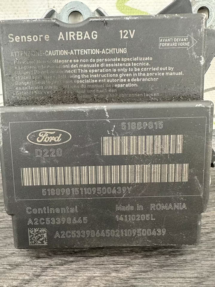 51889815 Airbag Steuergerät für Ford Ka 14110205L