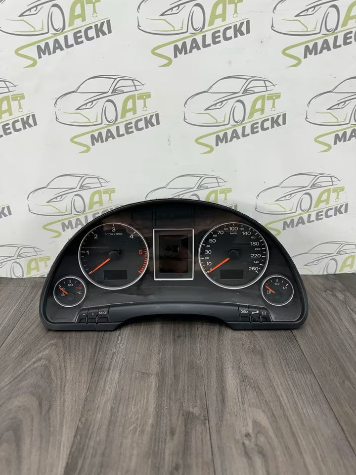 8E0920901H Tacho Kombiinstrument Audi A4 B7 8E 1,9 Tdi 2004 bj
