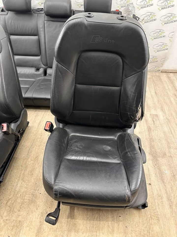 S Line Seats Equipment Audi A3 8P 4-Door Front Rear SHZ