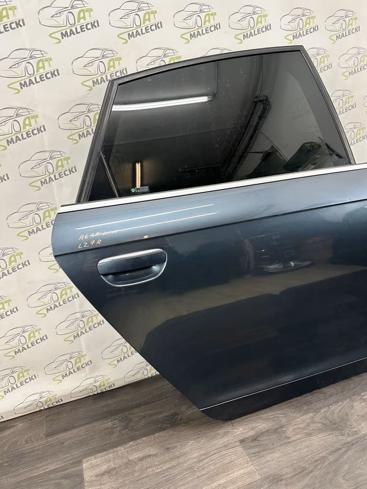 Door Rear Right Audi A6 4F C6 Models Color LZ7R metallic