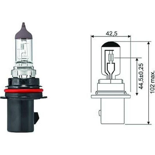 nan HB5 [9007] 12V 65/55W HB5 Glühlampe      Halogen LID10033